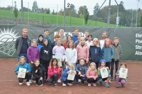 Abschlussfeier Kindertennis 2022